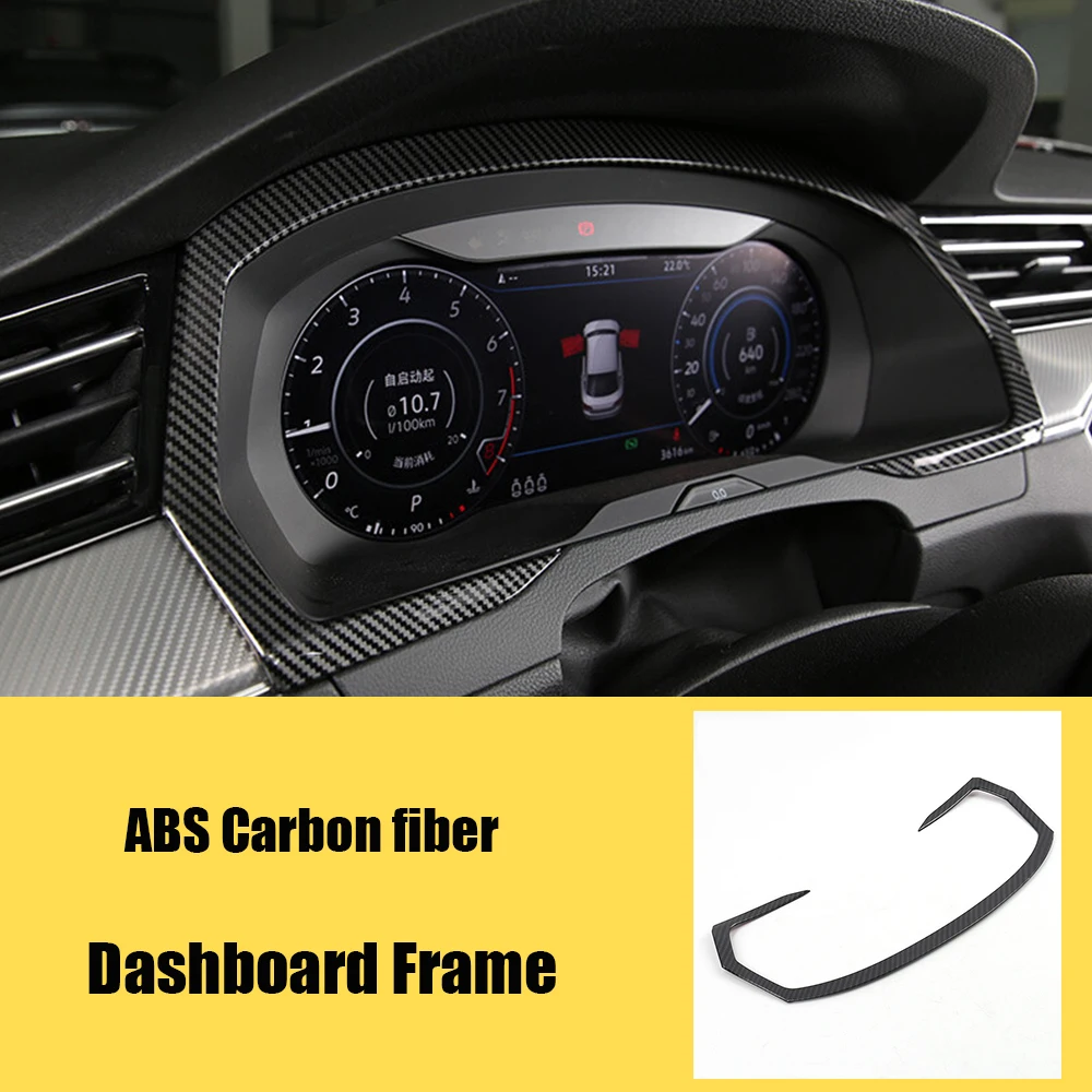 For Volkswagen VW Passat B8 Arteon 2016 17 18 19 20 2021 ABS Carbon Fiber Car Dashboard Frame Cover Trim Auto Accessories
For Volkswagen VW Passat B8 Arteon 2016 17 18 19 20 2021 ABS Carbon Fiber Car Dashboard Frame Cover Trim Auto Accessories