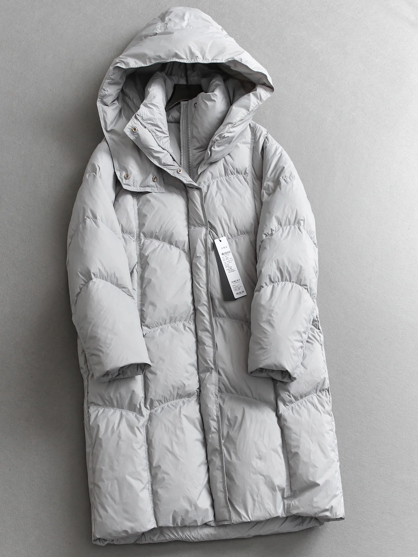 High Fill Power Puffy Thickened Long Sleeve Women's down Jacket Removable Hood Windproof Warm Casual Style Nylon Fabric
High Fill Power Puffy Thickened Long Sleeve Women's down Jacket Removable Hood Windproof Warm Casual Style Nylon Fabric