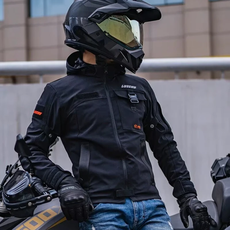 LYSCHY Motorcycle Cycling Suit Men Women 4 Seasons Waterproof Warm Drop-proof Recreational CE Motorcycle Racing Jacket pants
LYSCHY Motorcycle Cycling Suit Men Women 4 Seasons Waterproof Warm Drop-proof Recreational CE Motorcycle Racing Jacket pants