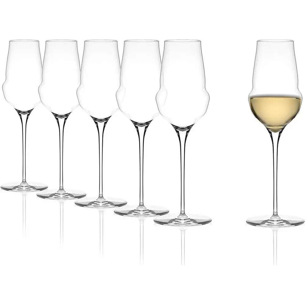 Set of 6 Glass Champagne Flutes, Dishwasher Safe Lead-Free Crystal Champagne Glasses (11.5 fl oz), Durable Mimosa Glasses, Mimos
Set of 6 Glass Champagne Flutes, Dishwasher Safe Lead-Free Crystal Champagne Glasses (11.5 fl oz), Durable Mimosa Glasses, Mimos