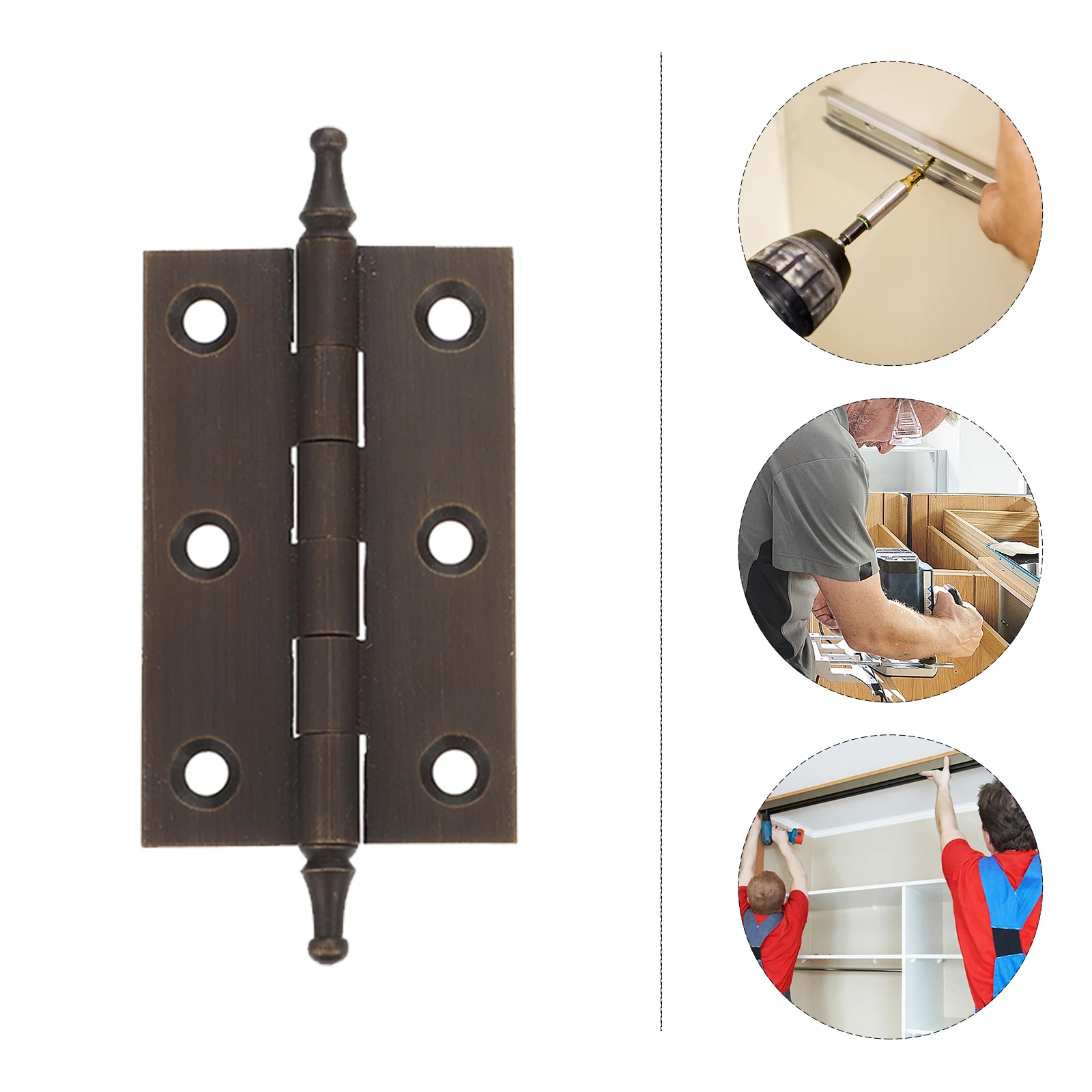 Thickened Copper Hinges Black Heavy Duty for Doors Cabinets Cupboard Kitchen Furniture Smooth Quiet Anti Rust Sturdy Durable
Thickened Copper Hinges Black Heavy Duty for Doors Cabinets Cupboard Kitchen Furniture Smooth Quiet Anti Rust Sturdy Durable