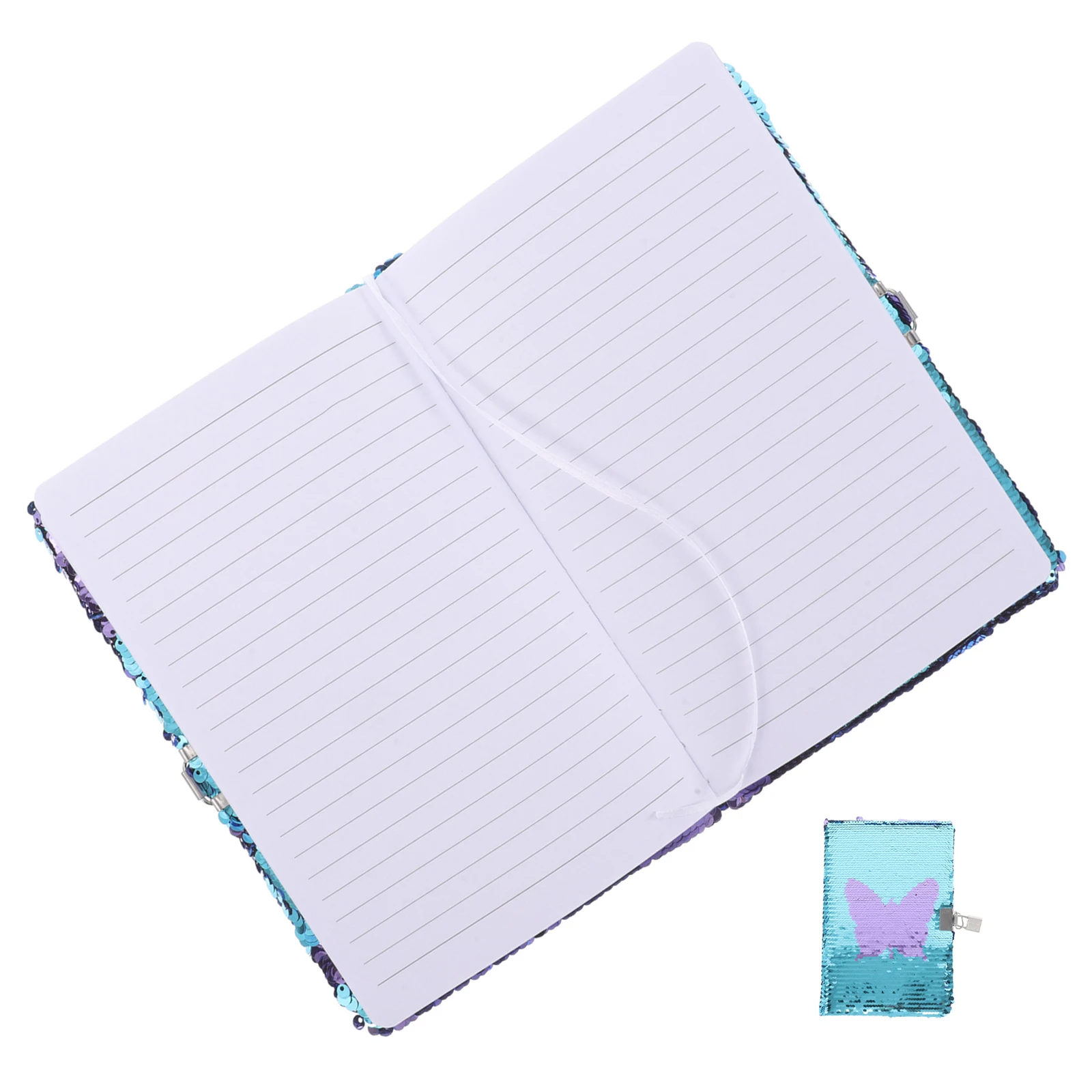Position Notebook Colorful Sequin Embellishment Large Capacity Metal Lock Travel ganizer Woman Patch Embroidery Diary
Position Notebook Colorful Sequin Embellishment Large Capacity Metal Lock Travel ganizer Woman Patch Embroidery Diary