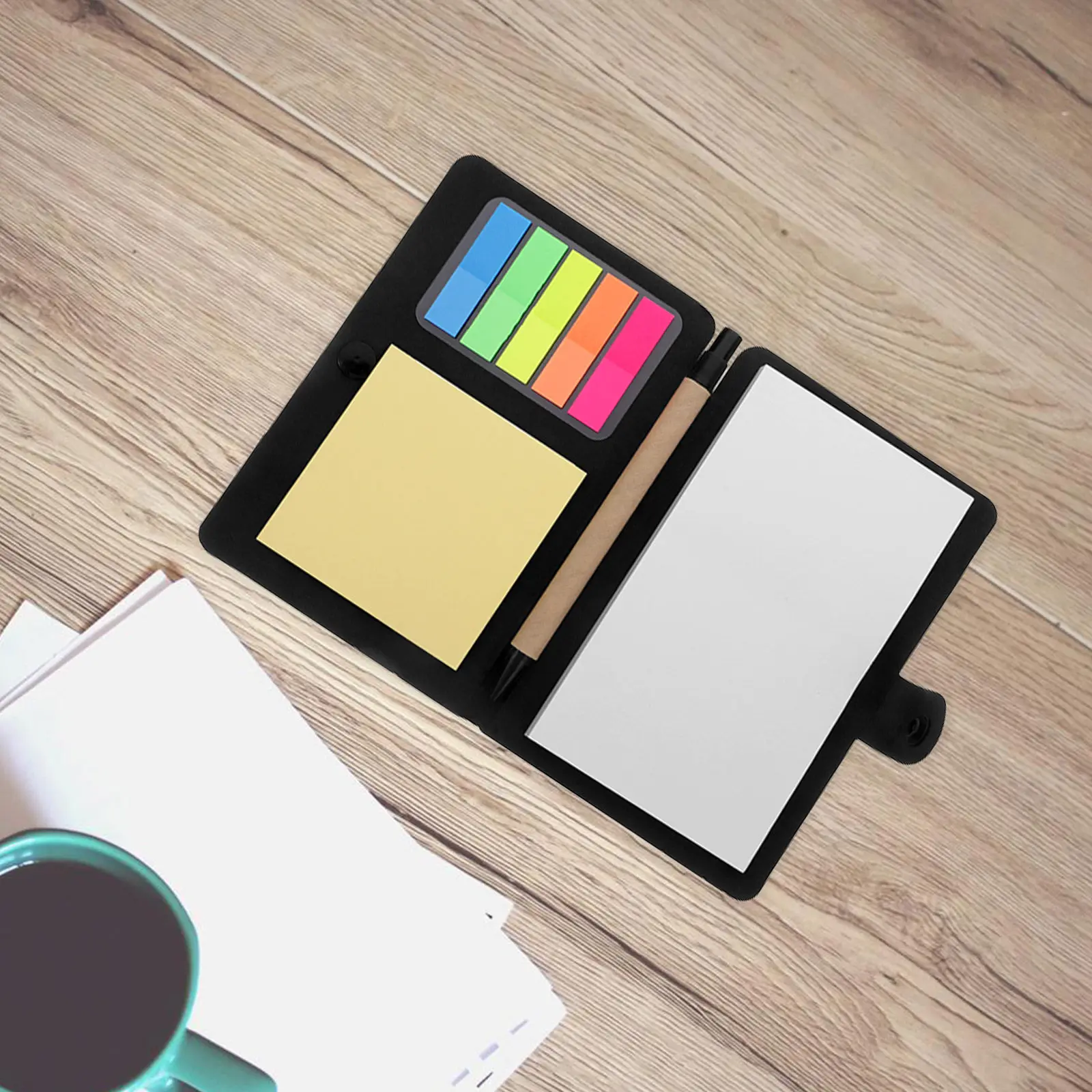 Notebook with Pen Tabs Compact Spiral Notebook Business Note Organizer Office School Supplies
Notebook with Pen Tabs Compact Spiral Notebook Business Note Organizer Office School Supplies