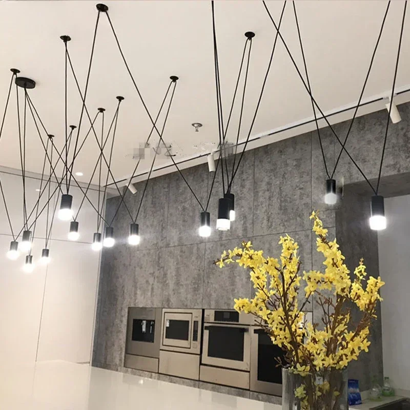 Creative Line Led Ceiling Chandelier Art DIY Unique Line Pendant Lights Shop Office Bar Light Fixtures Living Room Hanging Lamp
Creative Line Led Ceiling Chandelier Art DIY Unique Line Pendant Lights Shop Office Bar Light Fixtures Living Room Hanging Lamp