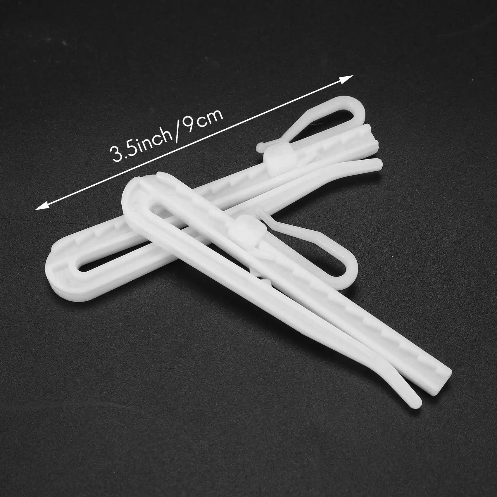 BHBL 200PCS Plastic Curtain Hanging Hooks Stereo Window White Plastic Adjustable Height Curtain Accessories for Hang Ceiling 9cm
BHBL 200PCS Plastic Curtain Hanging Hooks Stereo Window White Plastic Adjustable Height Curtain Accessories for Hang Ceiling 9cm