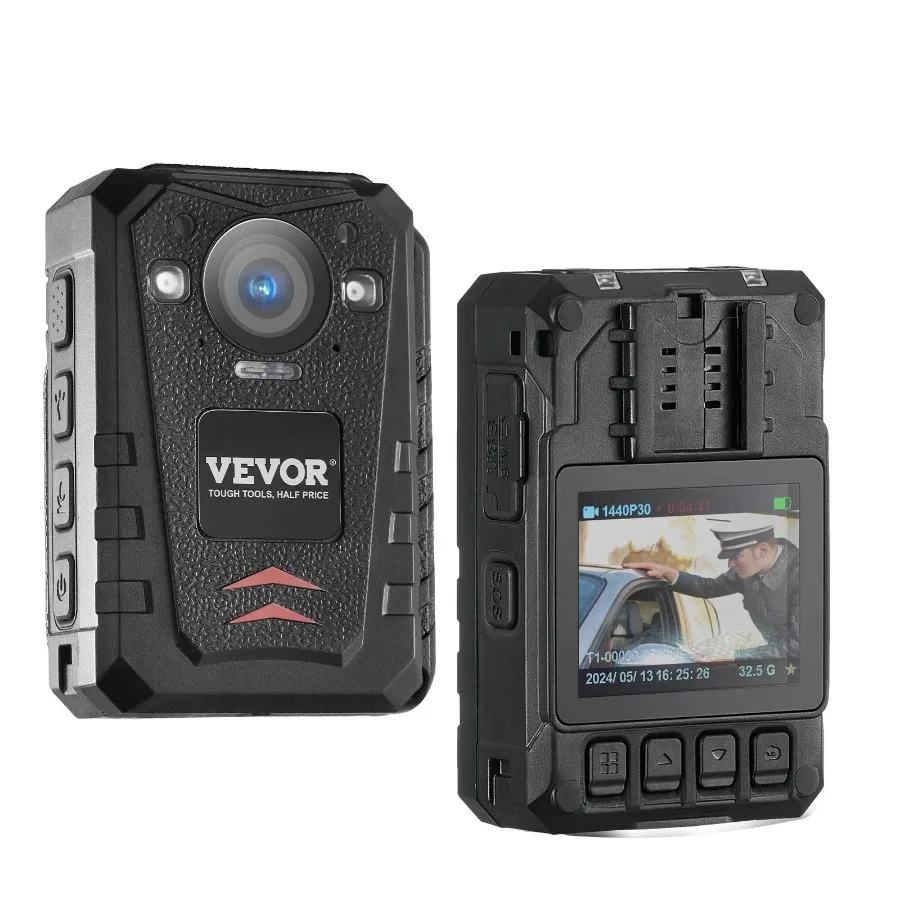1440P HD Police Body Camera 128GB Body Cam with Audio Video Rrding Picture Builtin 3500 mAh Battery 2.0 LCD Infrared Night Vis
1440P HD Police Body Camera 128GB Body Cam with Audio Video Rrding Picture Builtin 3500 mAh Battery 2.0 LCD Infrared Night Vis