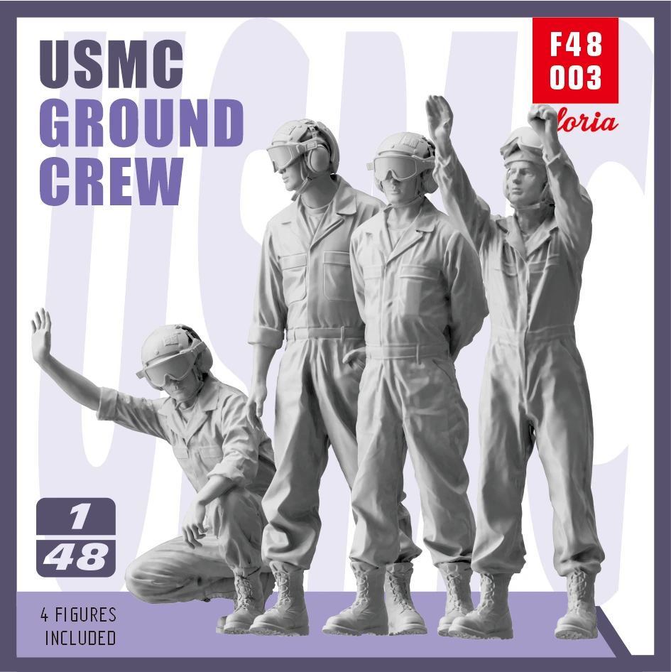 ET модель F48003 1/48 USMC Земляная Экипировка 4 фигурки Смола 3D печатная деталь
ET модель F48003 1/48 USMC Земляная Экипировка 4 фигурки Смола 3D печатная деталь