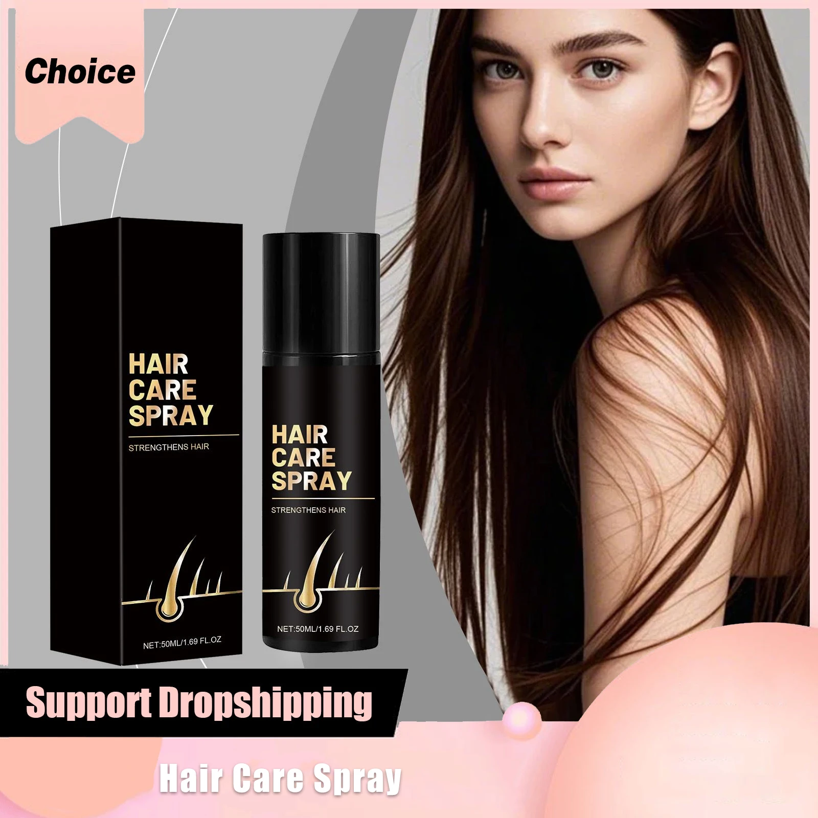 Hair Care Spray Nourish Gentle Skin-Friendly Moisturizing Quick Penetration Lightweight Shine Styling Damage Hair Root Treatment
Hair Care Spray Nourish Gentle Skin-Friendly Moisturizing Quick Penetration Lightweight Shine Styling Damage Hair Root Treatment