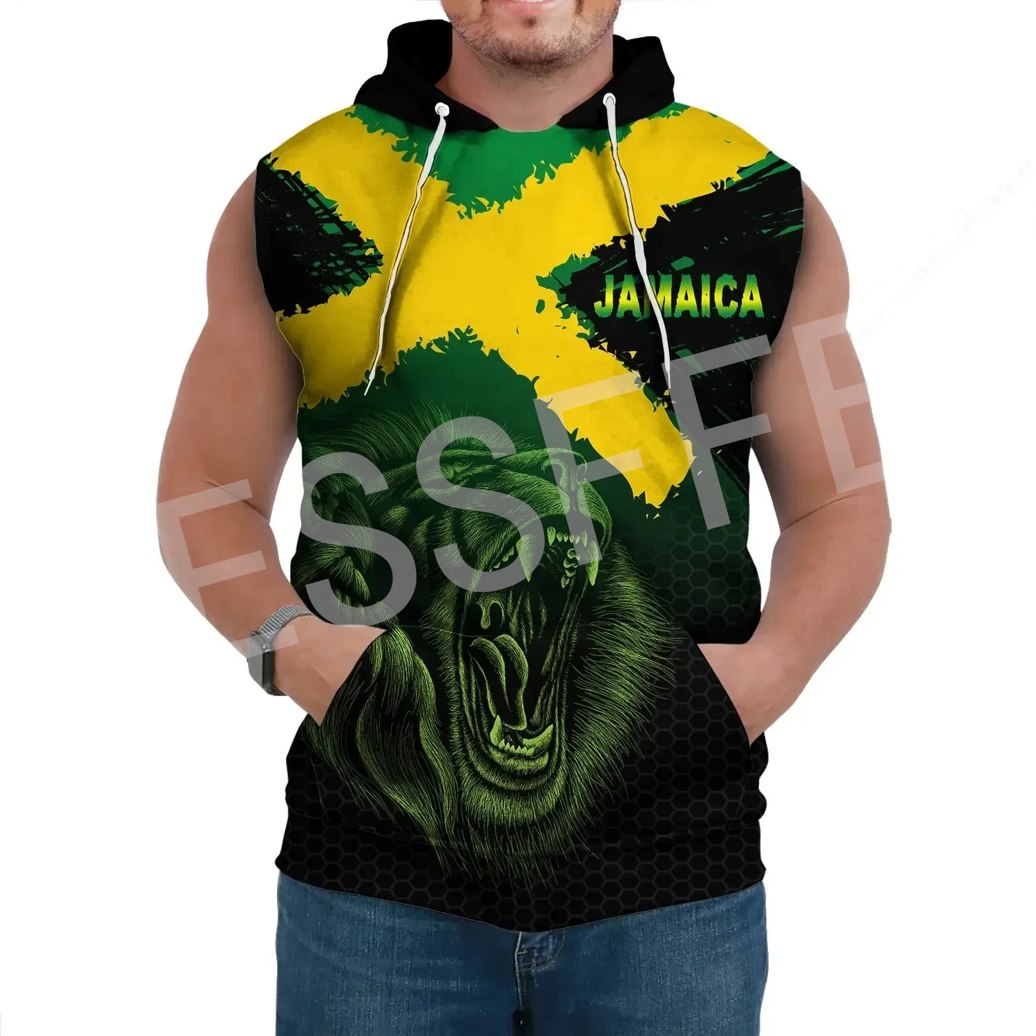 NewFashio Black History Jamaica Africa Country Streetwear Retro 3DPrint Men/Women Pullover Casual Summer Sleeveless Hoodies X1
NewFashio Black History Jamaica Africa Country Streetwear Retro 3DPrint Men/Women Pullover Casual Summer Sleeveless Hoodies X1