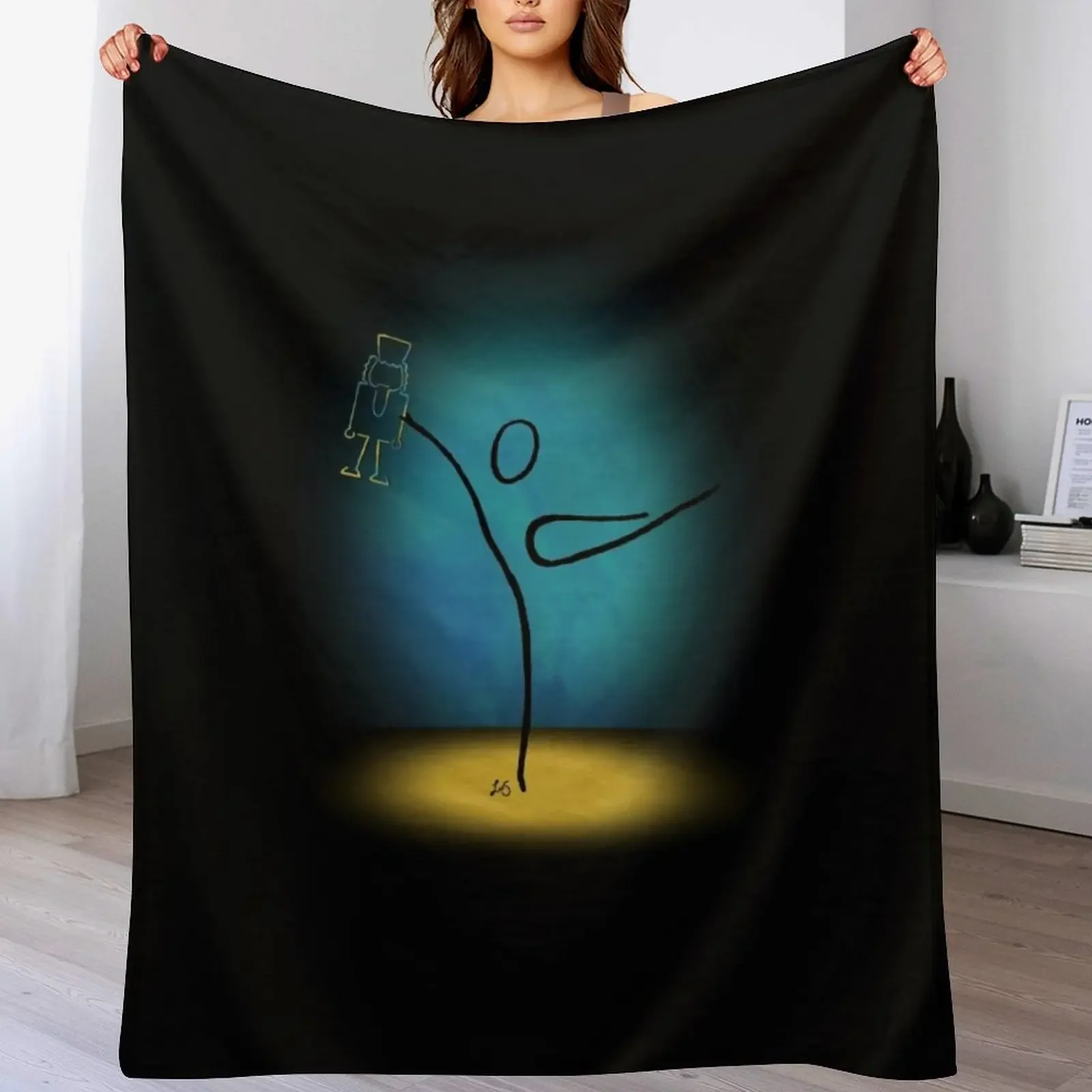 Clara (Marie) and her Nutcracker On Stage Throw Blanket Lightweight Warm Blanket for Indoor Outdoor Use
Clara (Marie) and her Nutcracker On Stage Throw Blanket Lightweight Warm Blanket for Indoor Outdoor Use