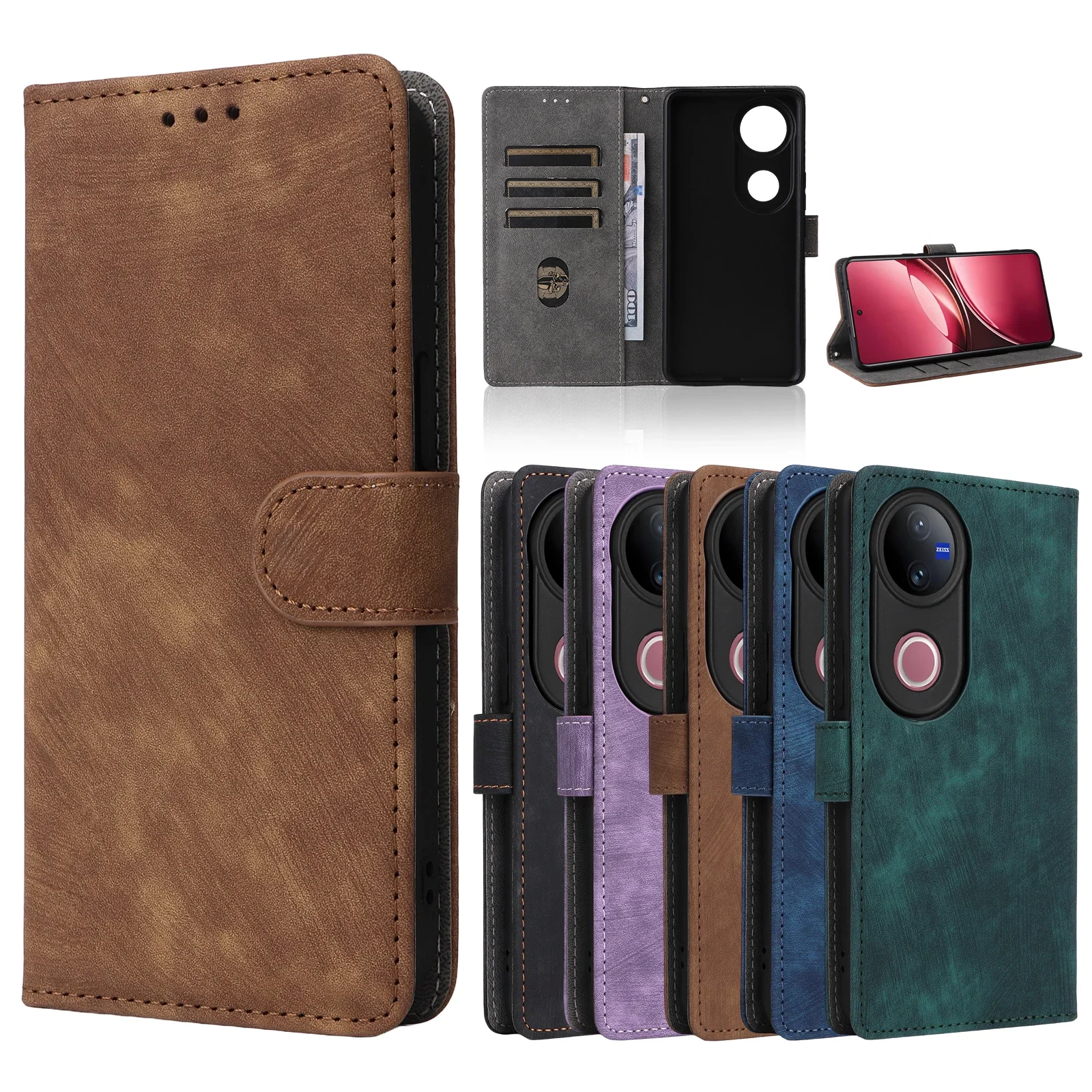 Flip Case For VIVO V50 Pro 5G V 50 VIVO Card Slot Bag Stand Magnetic Leather Cover For VIVO V50 Pro 50 V 50 pro 5G Wallet Shell
Flip Case For VIVO V50 Pro 5G V 50 VIVO Card Slot Bag Stand Magnetic Leather Cover For VIVO V50 Pro 50 V 50 pro 5G Wallet Shell