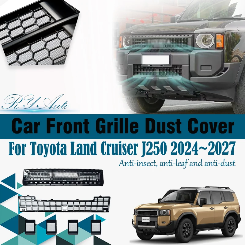 Car Grille Mesh For Toyota Land Cruiser Prado 250 J250 LC250 2024~2027 Anti-dust Pad Grille Dust Tank Air Cover Auto Accessories
Car Grille Mesh For Toyota Land Cruiser Prado 250 J250 LC250 2024~2027 Anti-dust Pad Grille Dust Tank Air Cover Auto Accessories