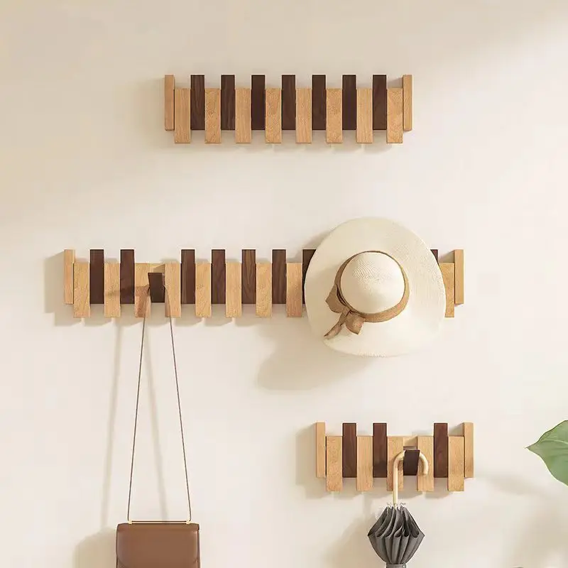 1PCS Wooden Piano Key Wall Hook - No Drill Entryway Coat Rack, Wall Mounted Shelf for Hallway Organizer, Solid Wood Door Hanger
1PCS Wooden Piano Key Wall Hook - No Drill Entryway Coat Rack, Wall Mounted Shelf for Hallway Organizer, Solid Wood Door Hanger