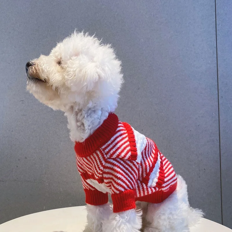 Pet Trendy Sweater Autumn/Winter Thickened Knitted Clothes Dog and Cat Cold and Warm Plush Sweater
Pet Trendy Sweater Autumn/Winter Thickened Knitted Clothes Dog and Cat Cold and Warm Plush Sweater
