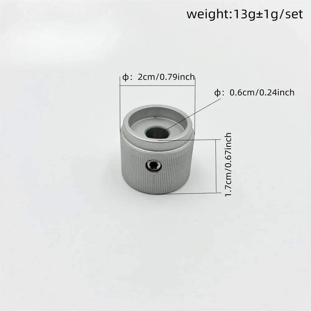Модернизированная металлическая ручка управления для гитары, алюминиевая ручка потенциометра с диаметром 6 мм для точной регулировки громкости
Модернизированная металлическая ручка управления для гитары, алюминиевая ручка потенциометра с диаметром 6 мм для точной регулировки громкости