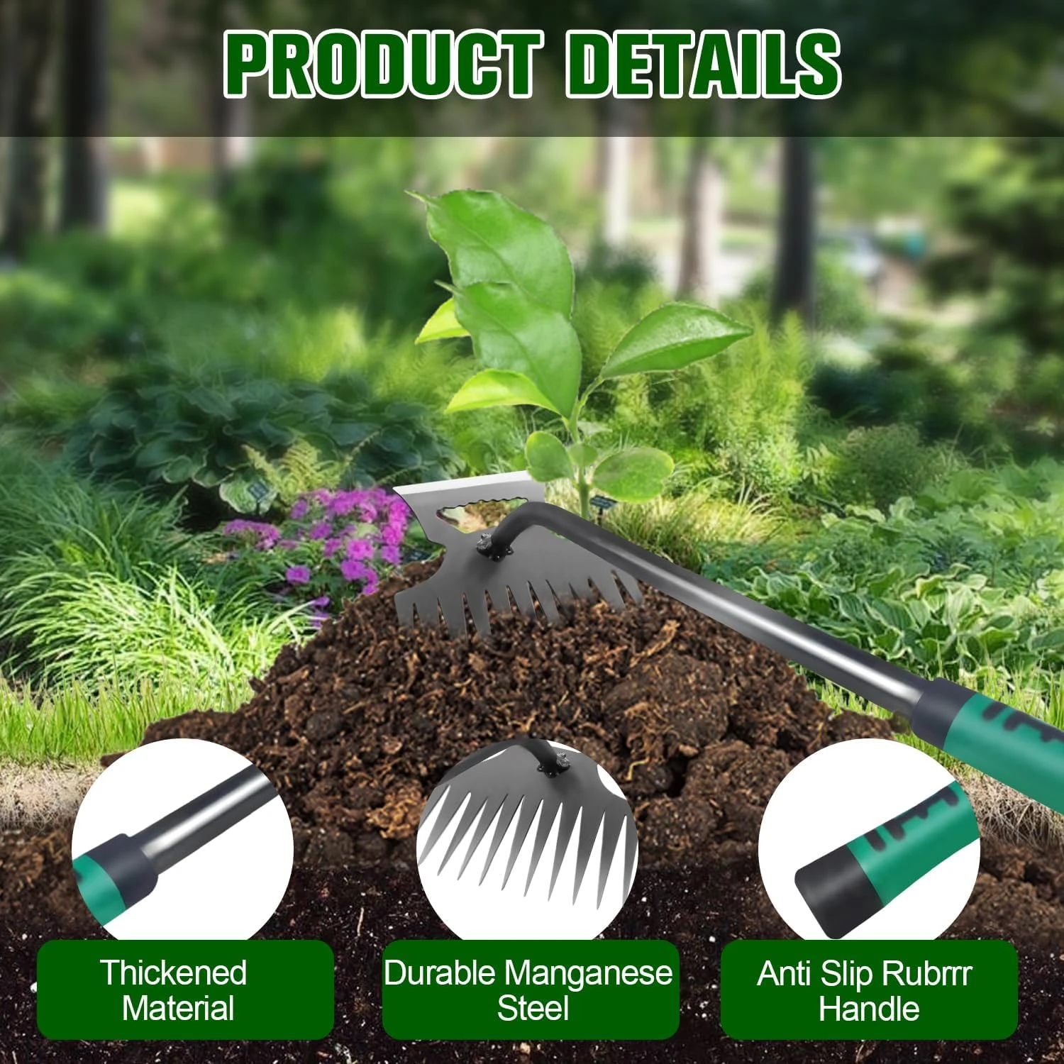 Transform Your Pristine Garden with Our Premium, Durable and Ergonomic Weed Puller - Effortlessly Remove Stubborn Weeds with Our
Transform Your Pristine Garden with Our Premium, Durable and Ergonomic Weed Puller - Effortlessly Remove Stubborn Weeds with Our