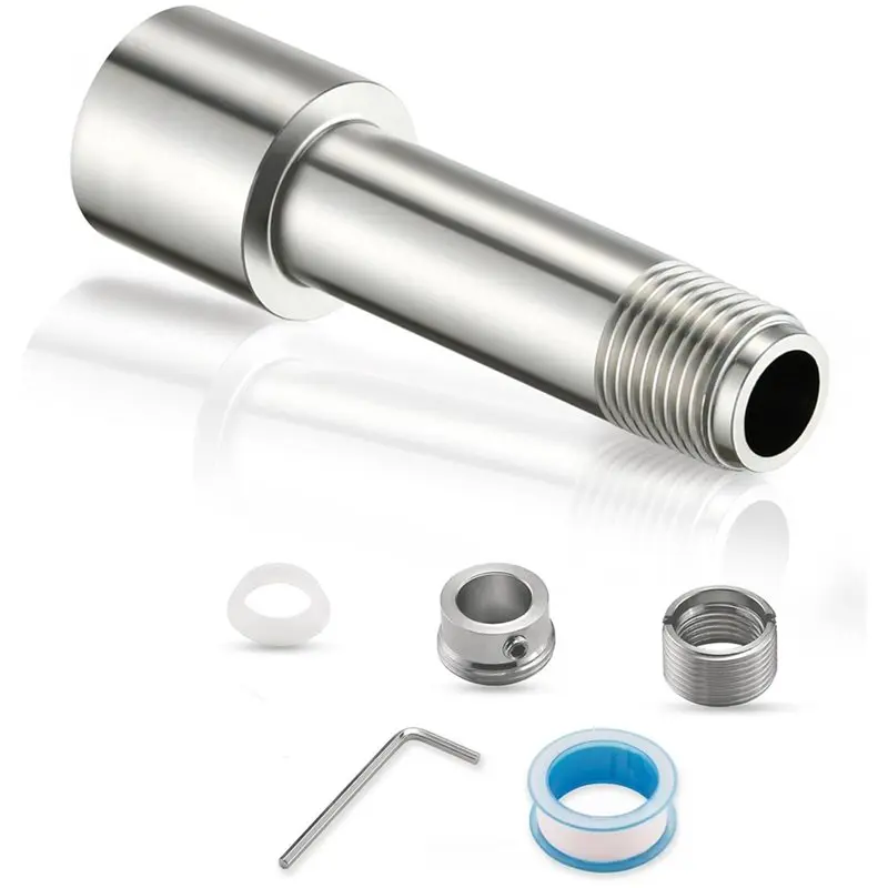 【HAPPY】Tub Spout Adapter Kit, Fits 3/4" IPS, 1/2" IPS, And 1/2" Copper Pipe, For Both Diverter& Non-Diverter Systems Type
【HAPPY】Tub Spout Adapter Kit, Fits 3/4" IPS, 1/2" IPS, And 1/2" Copper Pipe, For Both Diverter& Non-Diverter Systems Type