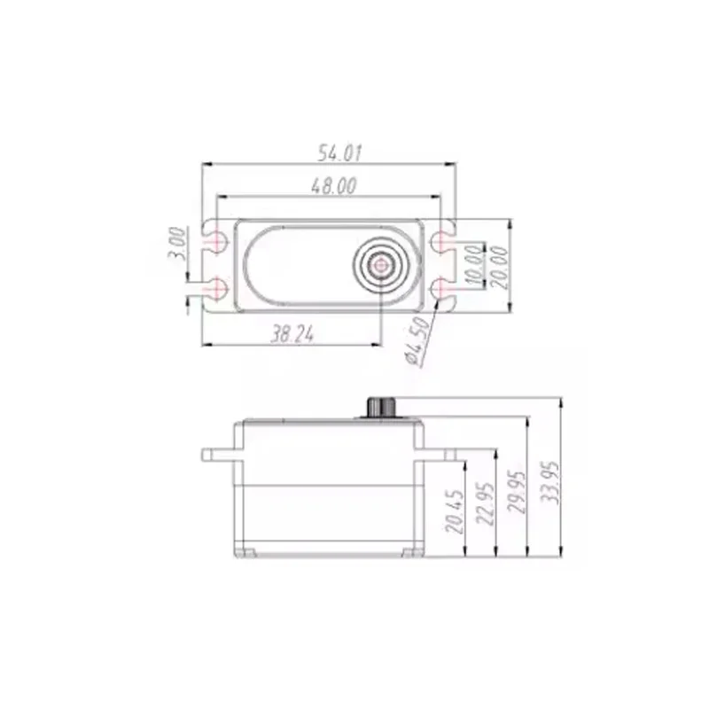 Сервопривод JX B40 40 кг 8.4В бесщеточный, высокомоментный, с коротким корпусом, полностью металлический, для радиоуправляемых моделей 1/8 1/10
Сервопривод JX B40 40 кг 8.4В бесщеточный, высокомоментный, с коротким корпусом, полностью металлический, для радиоуправляемых моделей 1/8 1/10