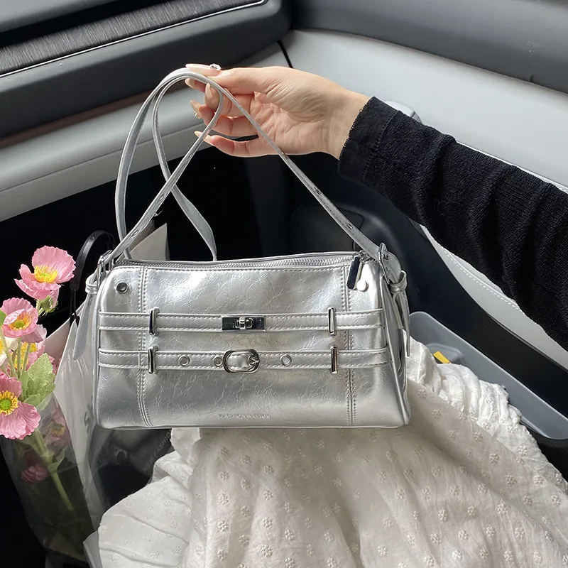 Женская сумка Sweet and Cool Spice Girls, 2025 г., популярная простая и универсальная модная сумка через плечо 
Женская сумка Sweet and Cool Spice Girls, 2025 г., популярная простая и универсальная модная сумка через плечо