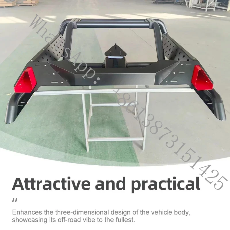 Suitable 4x4 Off Road Sport Roll Cage - Chimney Design Hilux/Tacoma Pickups
Suitable 4x4 Off Road Sport Roll Cage - Chimney Design Hilux/Tacoma Pickups