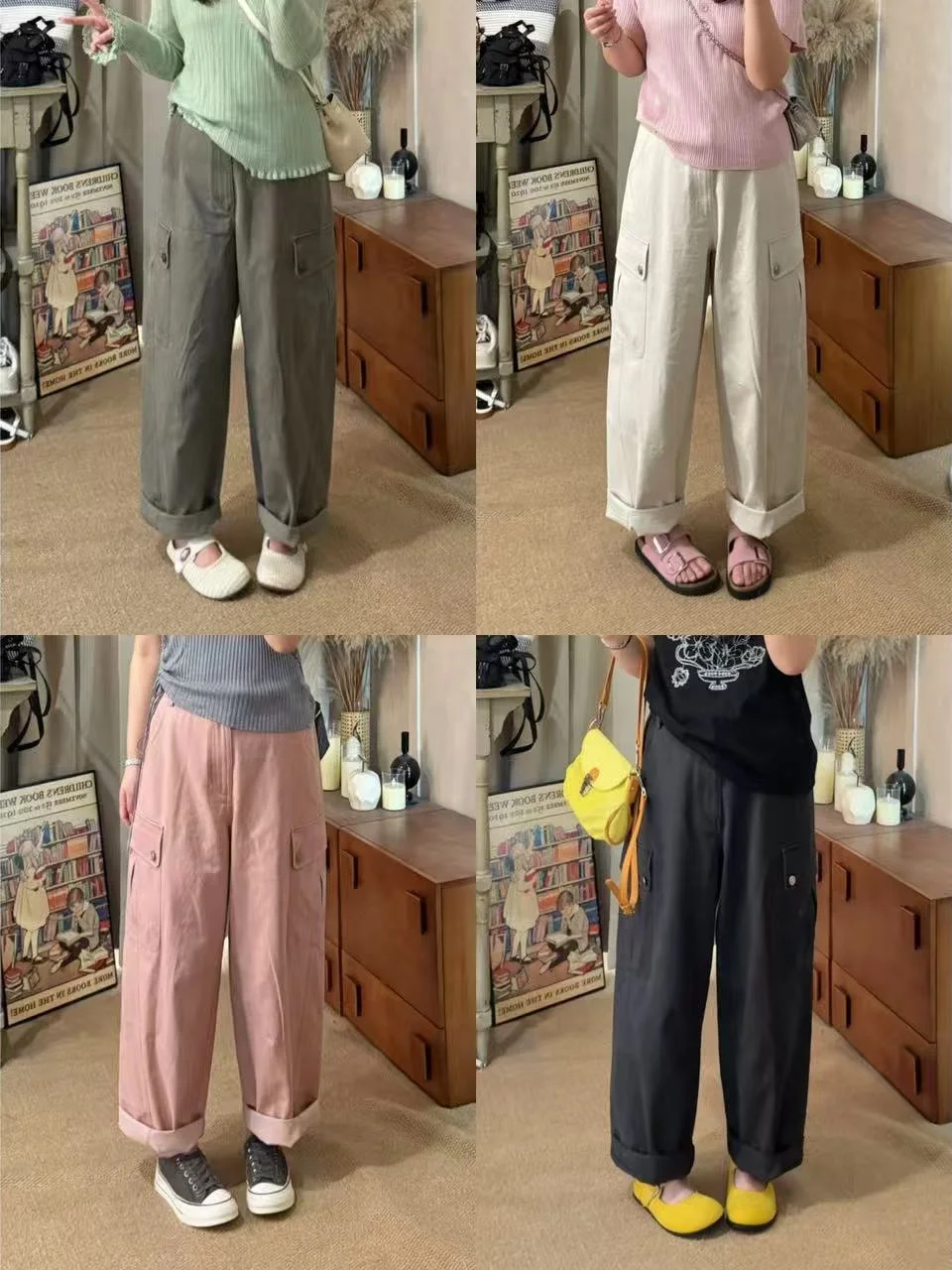 JINGU Jungle Valley Casual Pants Spring 2026 High Waist Straight Leg Workwear Large Pockets Versatile Ladies Fashion
JINGU Jungle Valley Casual Pants Spring 2026 High Waist Straight Leg Workwear Large Pockets Versatile Ladies Fashion