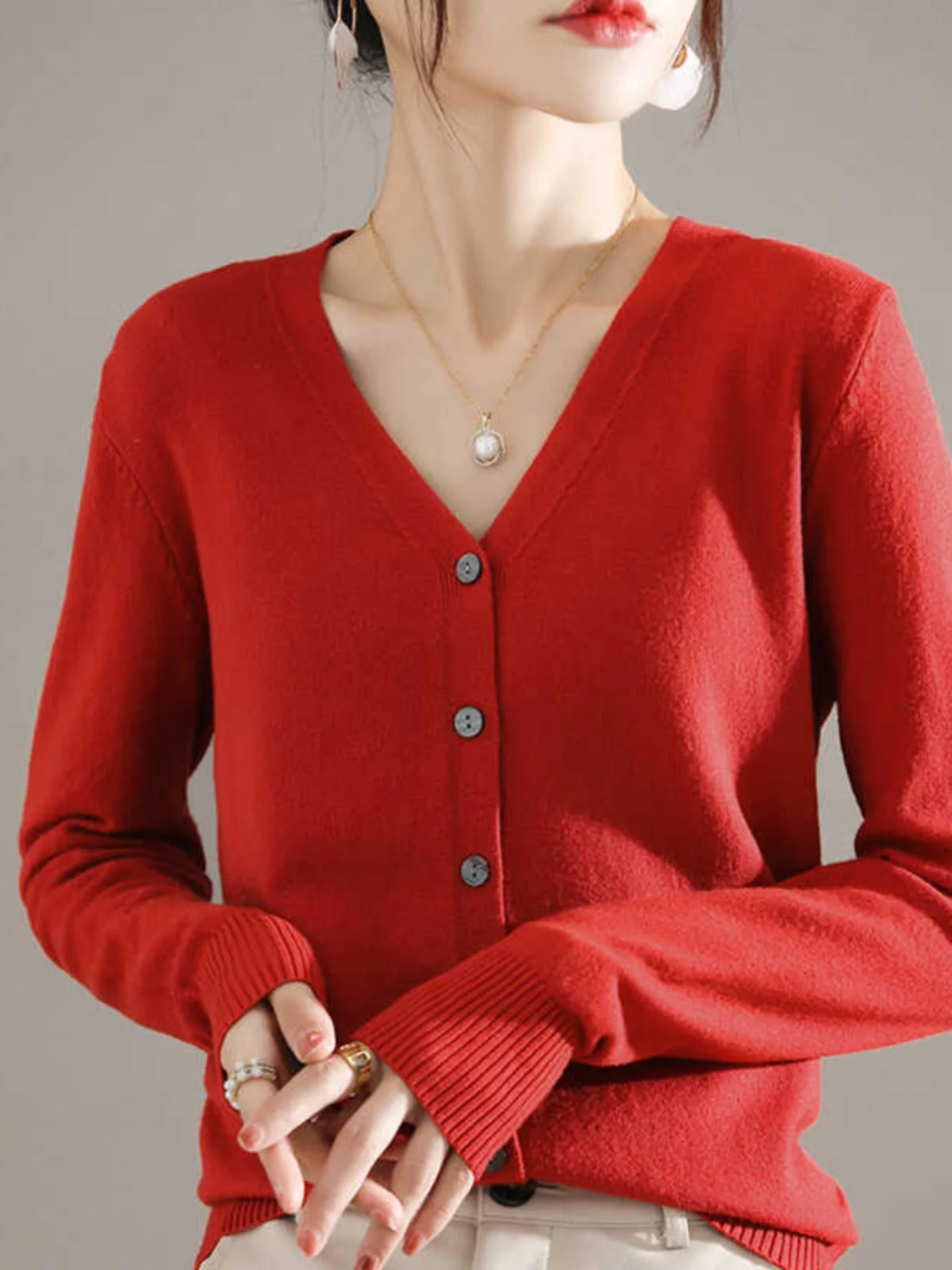 Spring Autumn New 2025 Women's Knitted Open Cardigan V-ne Loose ort Sve Long Sve Thin oulder Wrap Faion Commute
Spring Autumn New 2025 Women's Knitted Open Cardigan V-ne Loose ort Sve Long Sve Thin oulder Wrap Faion Commute