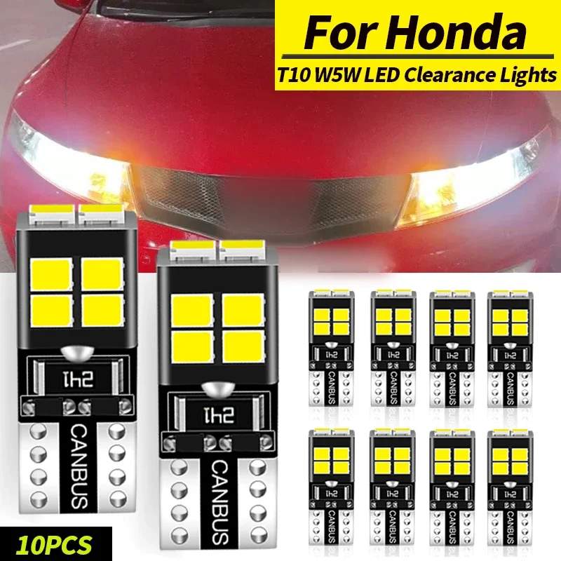10 шт. W5W T10 Canbus для Honda CR-V Fit Civic S2000 Accord FR-V HR-V Insight Legend светодиодные габаритные огни лампы автомобильные аксессуары
10 шт. W5W T10 Canbus для Honda CR-V Fit Civic S2000 Accord FR-V HR-V Insight Legend светодиодные габаритные огни лампы автомобильные аксессуары