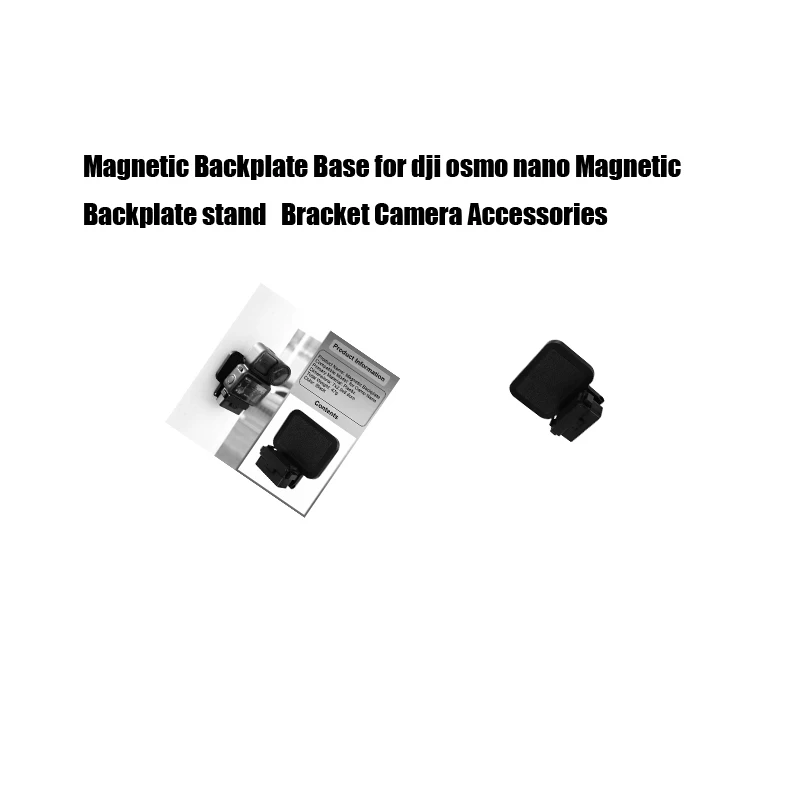 Magnetic Backplate Base for dji osmo nano Magnetic Backplate stand Bracket Camera Accessories
Magnetic Backplate Base for dji osmo nano Magnetic Backplate stand Bracket Camera Accessories