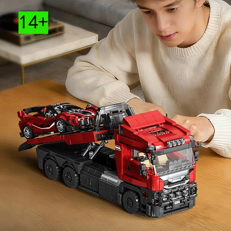IN STOCK MOC Technical Trailer Kit Building Blocks Model Sports Cars and Trucks Bricks Assembling Kids Toys Christmas Gift Set
IN STOCK MOC Technical Trailer Kit Building Blocks Model Sports Cars and Trucks Bricks Assembling Kids Toys Christmas Gift Set