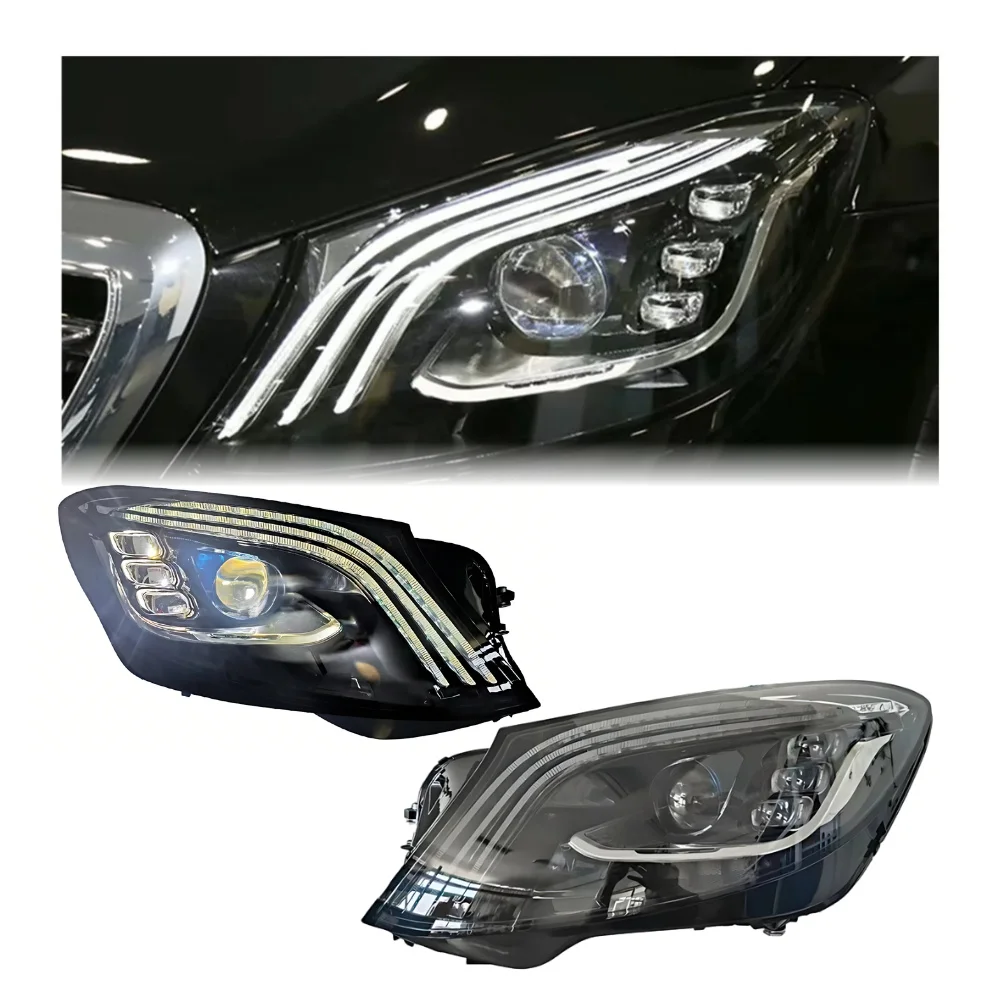 W222 2014-2019 S Class DRL LED Upgrade Headlights Turn Signal Head Lamp Modified Assembly Signal Auto Accessories
W222 2014-2019 S Class DRL LED Upgrade Headlights Turn Signal Head Lamp Modified Assembly Signal Auto Accessories