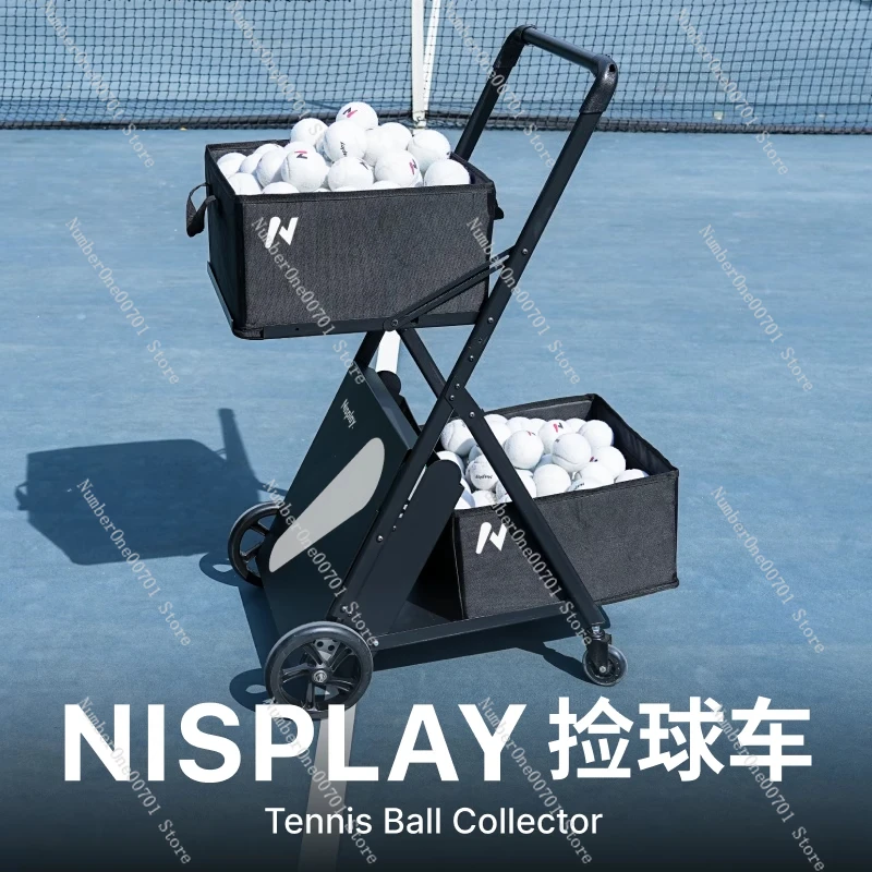 Tennis Ball Pickup Cart Coach Cart Portable Foldable Ball Loading Cart Tennis Training Ball Pickup Tool
Tennis Ball Pickup Cart Coach Cart Portable Foldable Ball Loading Cart Tennis Training Ball Pickup Tool