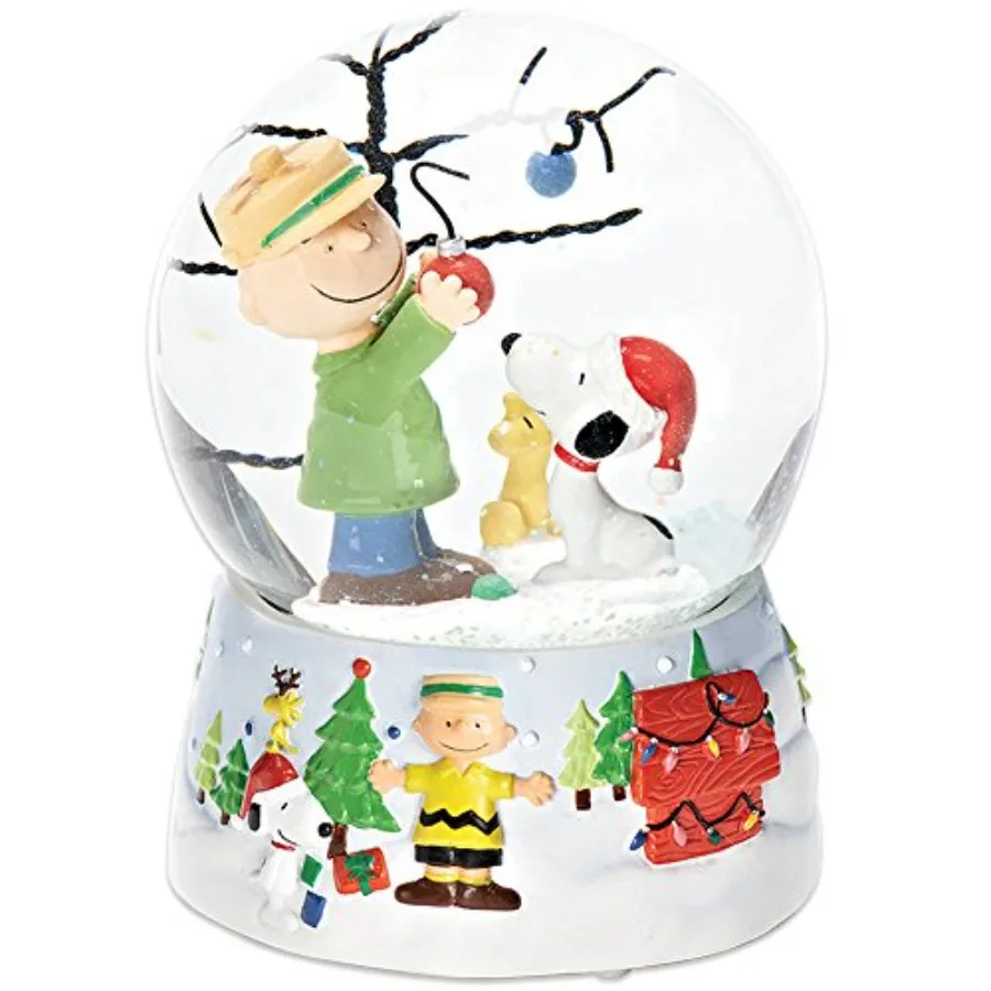 Peanuts Snoopy and Charlie Brown 100mm O Christmas Tree Musical Water Globe
Peanuts Snoopy and Charlie Brown 100mm O Christmas Tree Musical Water Globe