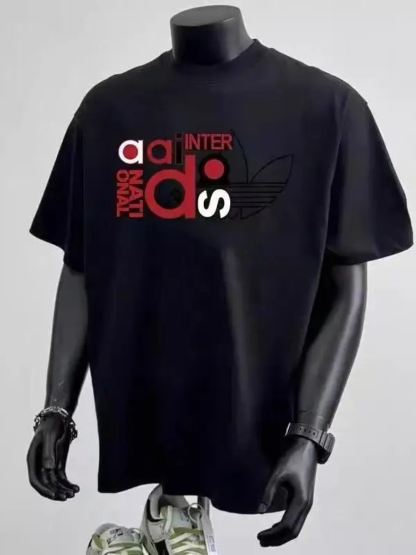 Новинка 2025, тяжелая мужская футболка с короткими рукавами, летняя американская модная футболка с принтом, свободный хлопковый топ с круглым вырезом и половиной рукавов, популярный топ
Новинка 2025, тяжелая мужская футболка с короткими рукавами, летняя американская модная футболка с принтом, свободный хлопковый топ с круглым вырезом и половиной рукавов, популярный топ