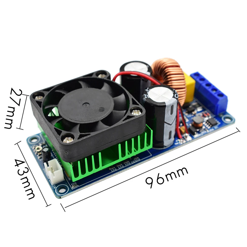 B24B HIFI Power IRS2092 500W Mono Channel Digital Power Amplifier Board Class D Stage Power Amplifier Board I3-007
B24B HIFI Power IRS2092 500W Mono Channel Digital Power Amplifier Board Class D Stage Power Amplifier Board I3-007
