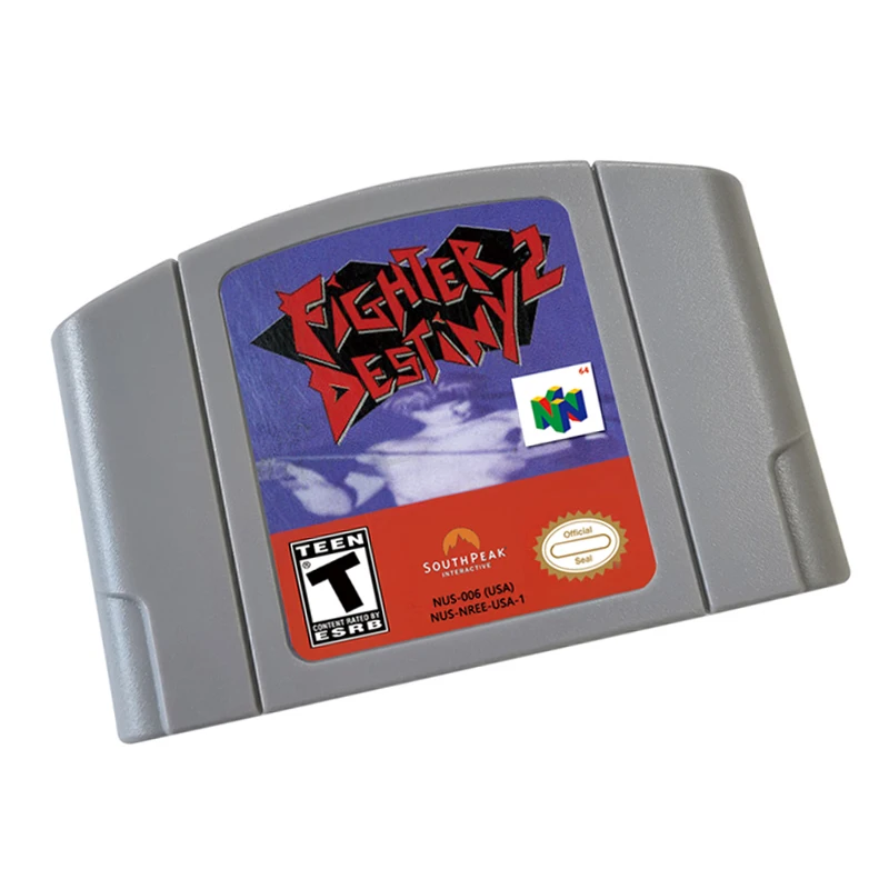 Fighter Destiny 2 For N64 Game Card US Version Console 64 bit USA Version Video Game Cartridge
Fighter Destiny 2 For N64 Game Card US Version Console 64 bit USA Version Video Game Cartridge