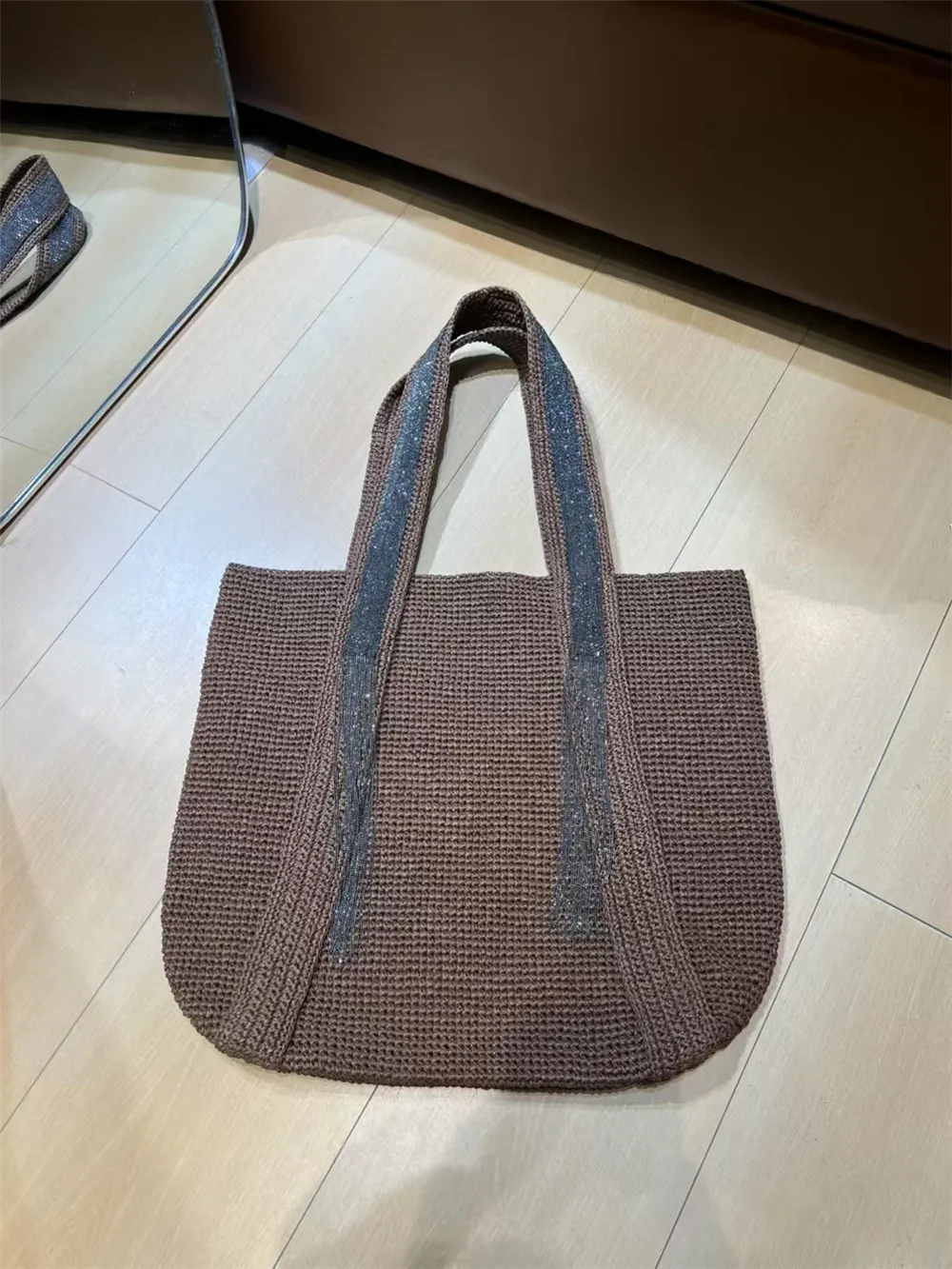 Summer New Bag Lafite Grass Material High Quality Chain Casual Tote Women's Bag
Summer New Bag Lafite Grass Material High Quality Chain Casual Tote Women's Bag