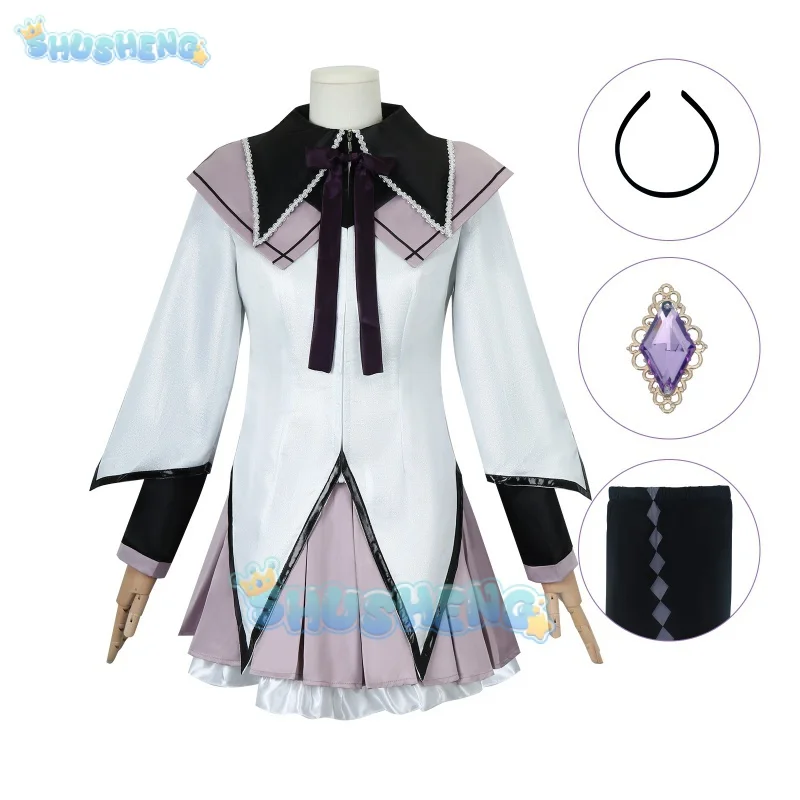 Puella Magi Madoka Magica cos Akemi Homura Cosplay Costume Halloween Party
Puella Magi Madoka Magica cos Akemi Homura Cosplay Costume Halloween Party