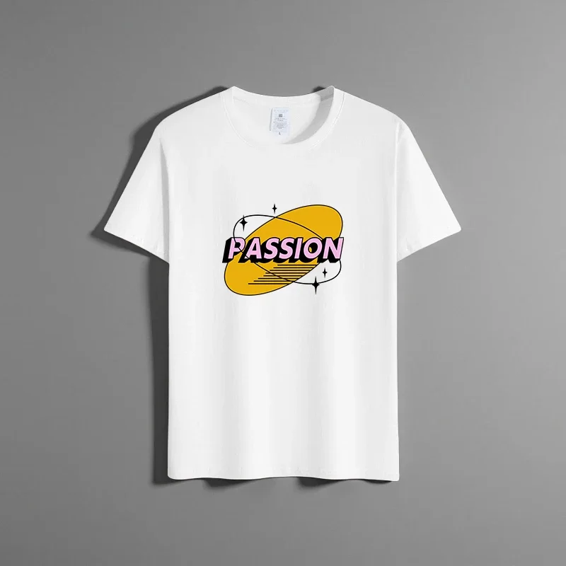 Summer new unisex versatile pure cotton T-shirt fashionable casual round neck top breathable loose fit print short sleeved shirt
Summer new unisex versatile pure cotton T-shirt fashionable casual round neck top breathable loose fit print short sleeved shirt