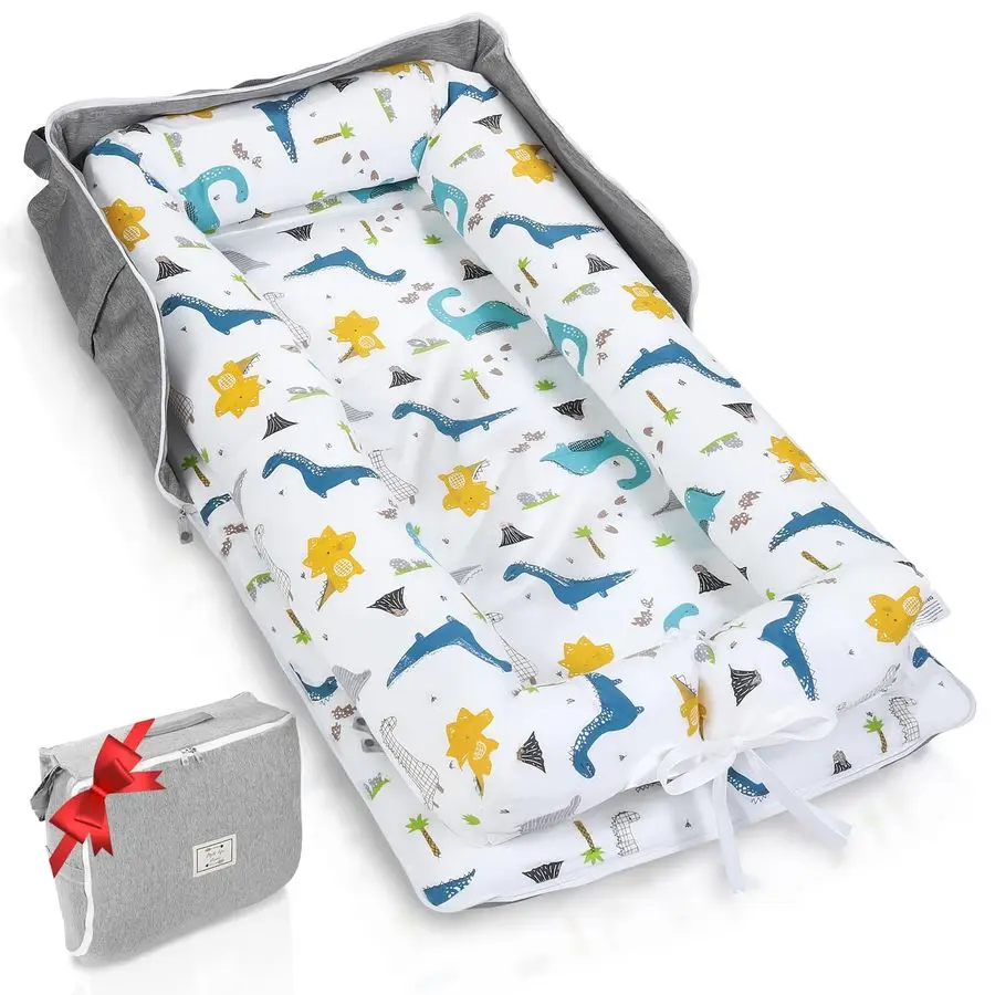 Lounger for Newborn to Toddler 024 Months Portable Infant Lounger with Breathable Cotton, Adjustable Size amp Lengthen Space Tra
Lounger for Newborn to Toddler 024 Months Portable Infant Lounger with Breathable Cotton, Adjustable Size amp Lengthen Space Tra