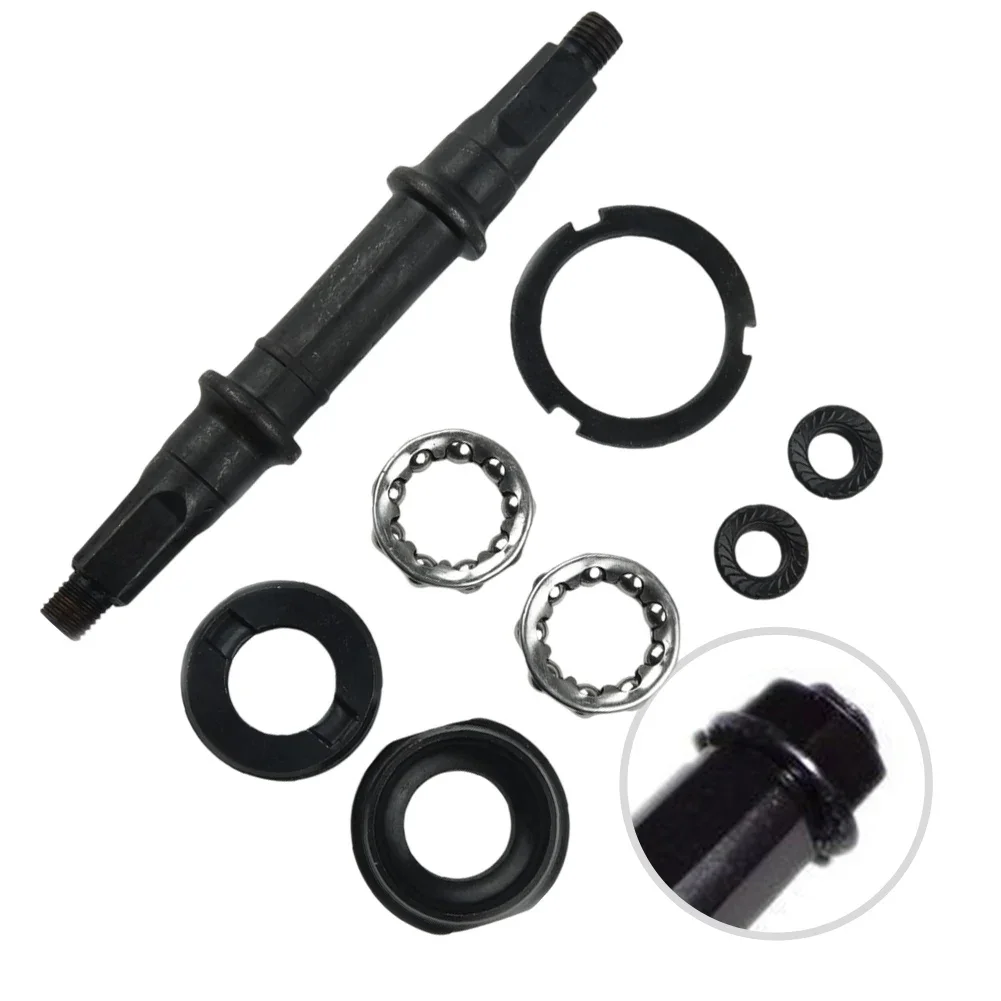 New Bicycle Shaft Axie Bottom Bracket Fixed Bike Crank Square Hole Cycling Steel MTB Square Hole Bicycle Bottom Bracket Axle Kit
New Bicycle Shaft Axie Bottom Bracket Fixed Bike Crank Square Hole Cycling Steel MTB Square Hole Bicycle Bottom Bracket Axle Kit