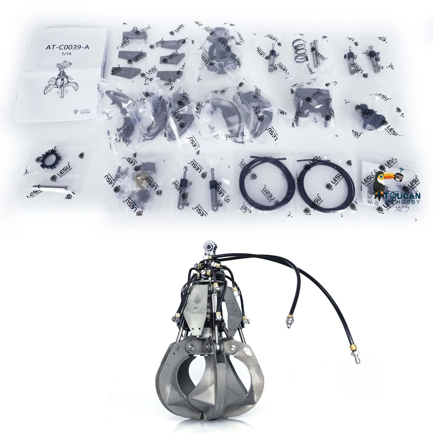 1/14 Гидравлический захват апельсиновой кожуры для радиоуправляемого экскаватора LESU B0001 C374F AC360 ET26L ET30H ET35 Модель Радиоуправляемый экскаватор автомобиля
1/14 Гидравлический захват апельсиновой кожуры для радиоуправляемого экскаватора LESU B0001 C374F AC360 ET26L ET30H ET35 Модель Радиоуправляемый экскаватор автомобиля