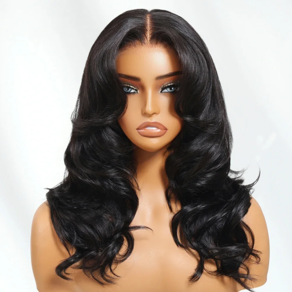 Black Body Wave Soft Pre-plucked 26" 180 Density Glueless Synthetic 13X4x1 Lace Front Wig For Women Baby Hair Daily
Black Body Wave Soft Pre-plucked 26" 180 Density Glueless Synthetic 13X4x1 Lace Front Wig For Women Baby Hair Daily