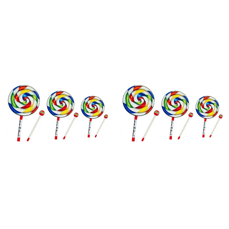 ABJM-2X Orff Instruments Lollipop Drums 6/8/10 Inch Three Size Dance Props Percussion Instruments Hand Drum Education Toys
ABJM-2X Orff Instruments Lollipop Drums 6/8/10 Inch Three Size Dance Props Percussion Instruments Hand Drum Education Toys