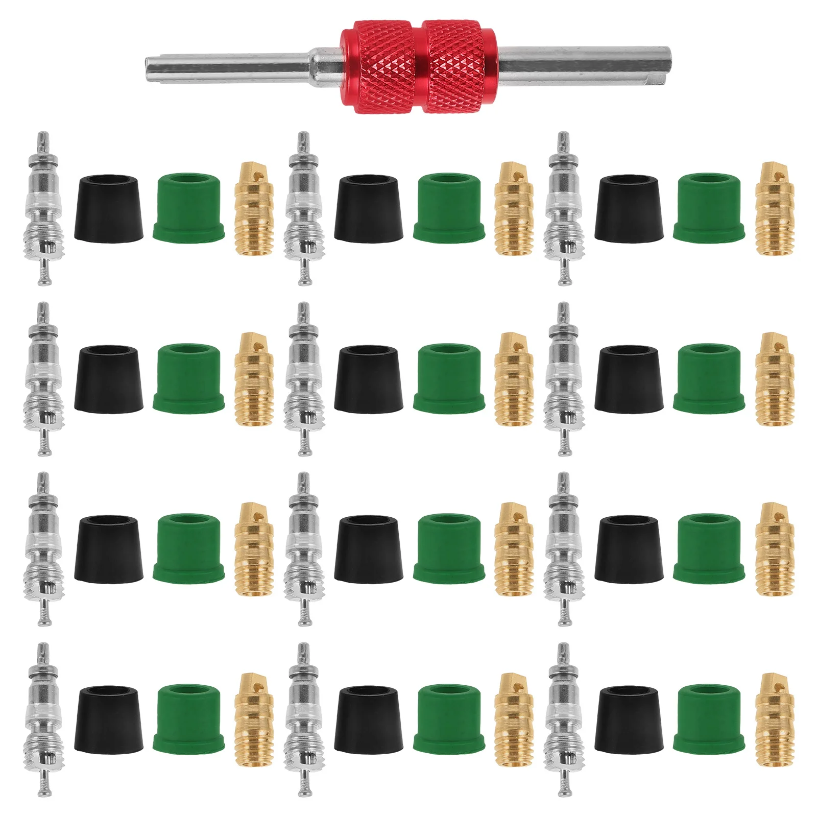 71pcs Air Conditioner Repair Tools Set Valve Core Remover Automotive Gasket Seal Kit A/ Wrench Tool Car
71pcs Air Conditioner Repair Tools Set Valve Core Remover Automotive Gasket Seal Kit A/ Wrench Tool Car