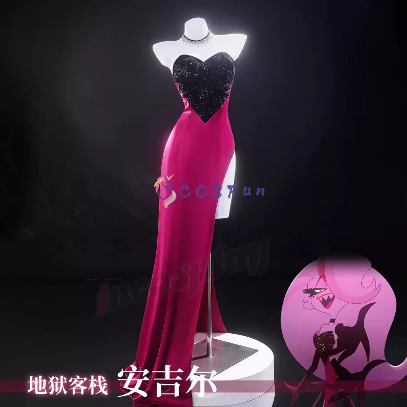 Hazbin Hotel 2 Angel Dust Cosplay Costume Mullet Dress Shoes Anime Party Uniform Hallowen Play Role Clothes Clothing COSFun
Hazbin Hotel 2 Angel Dust Cosplay Costume Mullet Dress Shoes Anime Party Uniform Hallowen Play Role Clothes Clothing COSFun