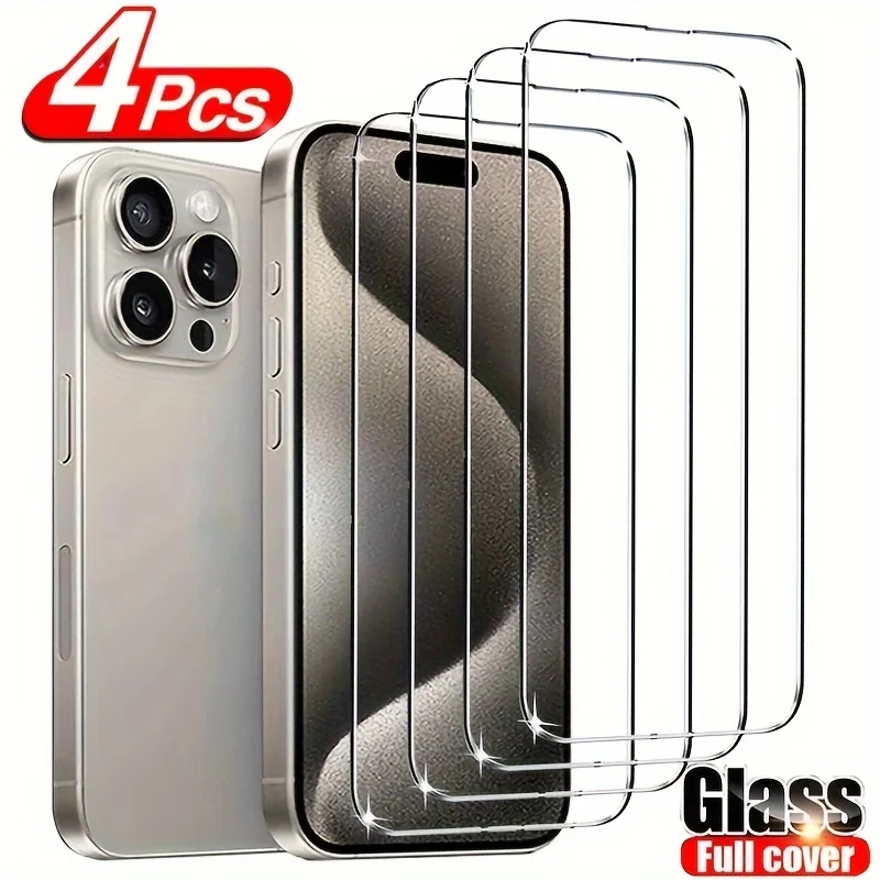 4pcs HD Tempered Glass for iPhone 11 12 13 14 15 16 17 Pro 13 14 15 16 17 Pro Max 17 Air 16e 14 15 16 Plus Protective Glass Film
4pcs HD Tempered Glass for iPhone 11 12 13 14 15 16 17 Pro 13 14 15 16 17 Pro Max 17 Air 16e 14 15 16 Plus Protective Glass Film