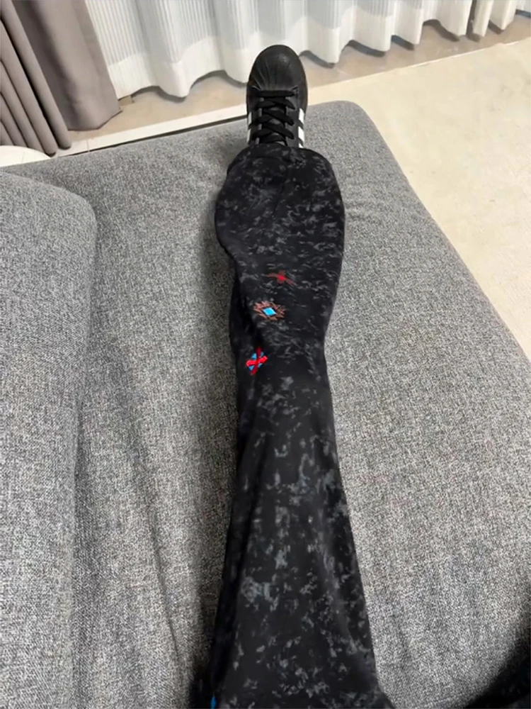 Прямые повседневные брюки с вышивкой Bla, мужские осенне-зимние свободные брюки в американском стиле ретро, модная брендовая повседневная одежда...
Прямые повседневные брюки с вышивкой Bla, мужские осенне-зимние свободные брюки в американском стиле ретро, модная брендовая повседневная одежда...