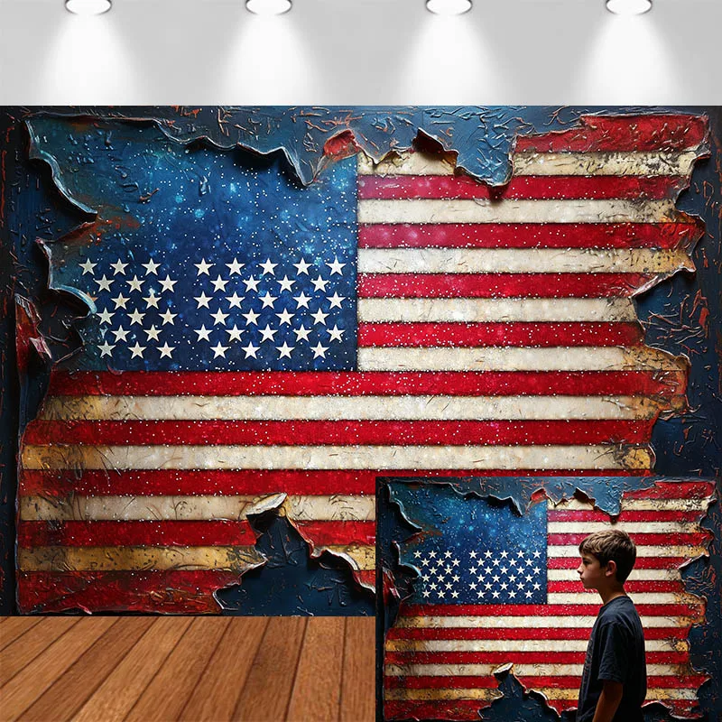 LS Independence Day Photography Background Antique American Flag Blurred Distressed Decor Adult Kids Portrait Photo Backdrop Stu
LS Independence Day Photography Background Antique American Flag Blurred Distressed Decor Adult Kids Portrait Photo Backdrop Stu