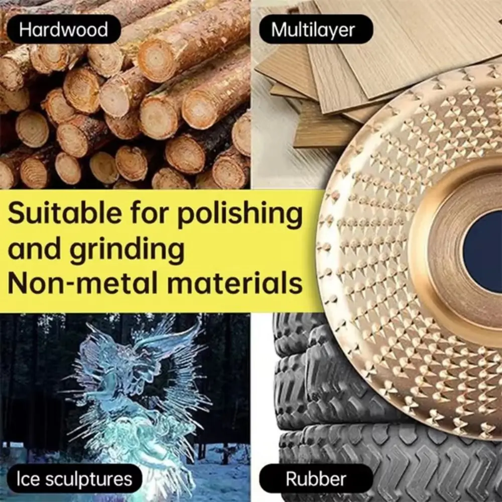 Round Woodworking Sanding Disc Abrasive Durable Design Wood Carving Disc Fine Polishing Rotary Angle Grinder Accessories
Round Woodworking Sanding Disc Abrasive Durable Design Wood Carving Disc Fine Polishing Rotary Angle Grinder Accessories