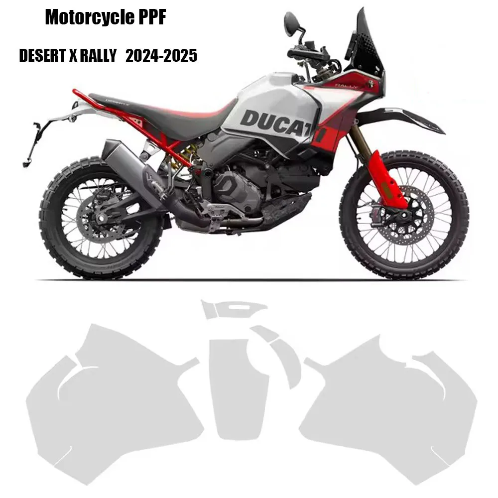 DESERT X RALLY Invisible Film 24-25 Fits Desert X Rally PPF Protection For Ducati TPU Protector Motorcycle Fairing Protection
DESERT X RALLY Invisible Film 24-25 Fits Desert X Rally PPF Protection For Ducati TPU Protector Motorcycle Fairing Protection